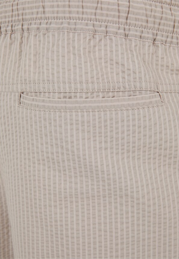 Basic Seersucker Shorts-6