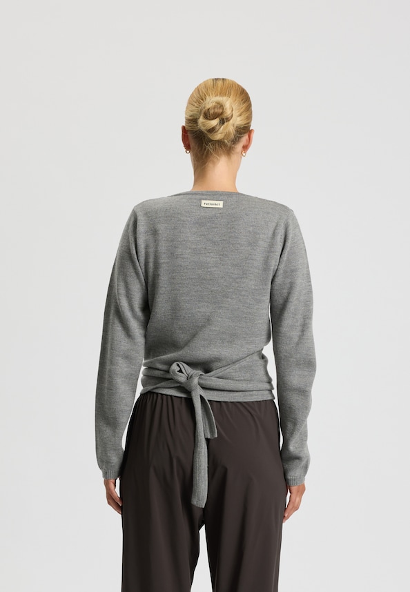 Wool Wrap Cardigan Keep Me-1