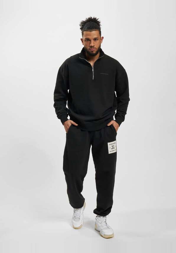 Logo Oversized Halfzip Vintage-3