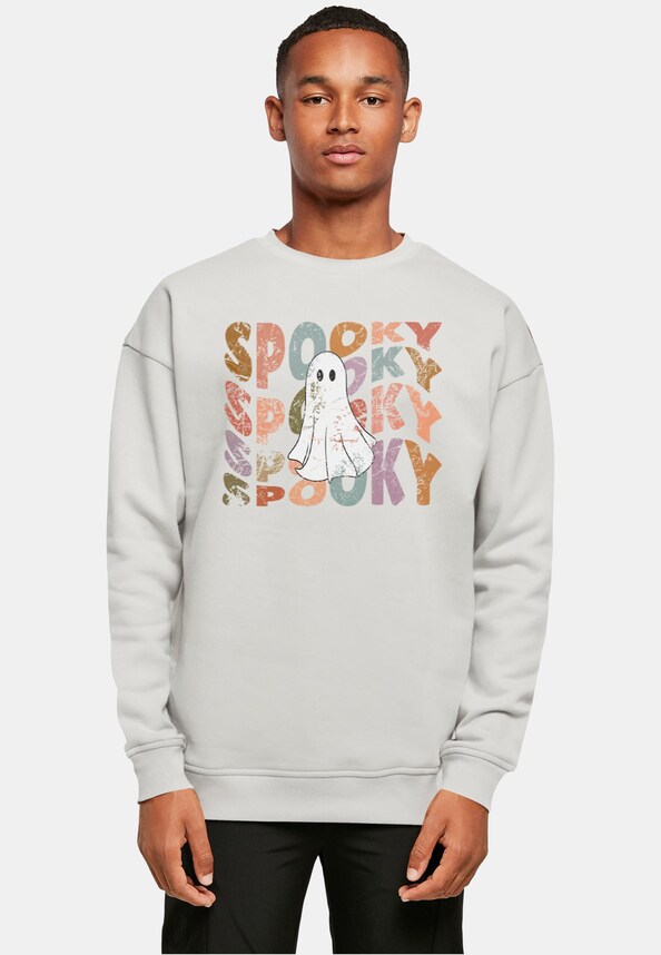 Halloween - Spooky Ghost Crewneck-0