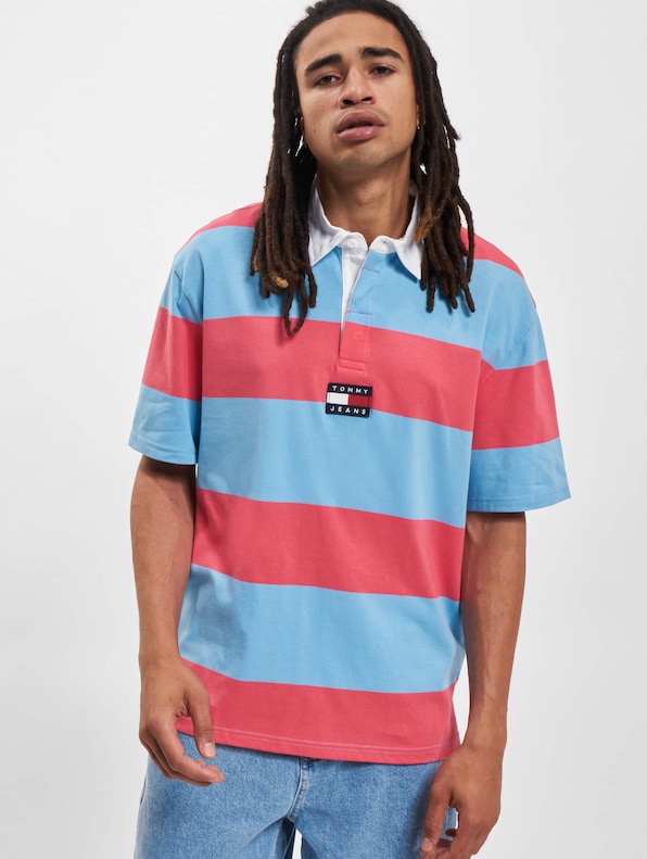Tommy Jeans Skater Bold Stripe Rugby Polo-0