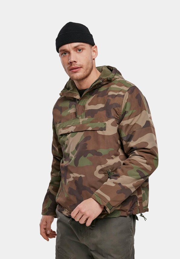 Fleece Pull Over Windbreaker-0