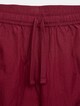 Elementary Crushed Shorts Burgundy-3