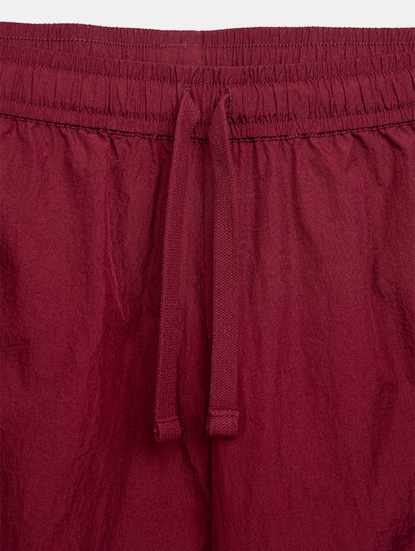 Elementary Crushed Shorts Burgundy-3