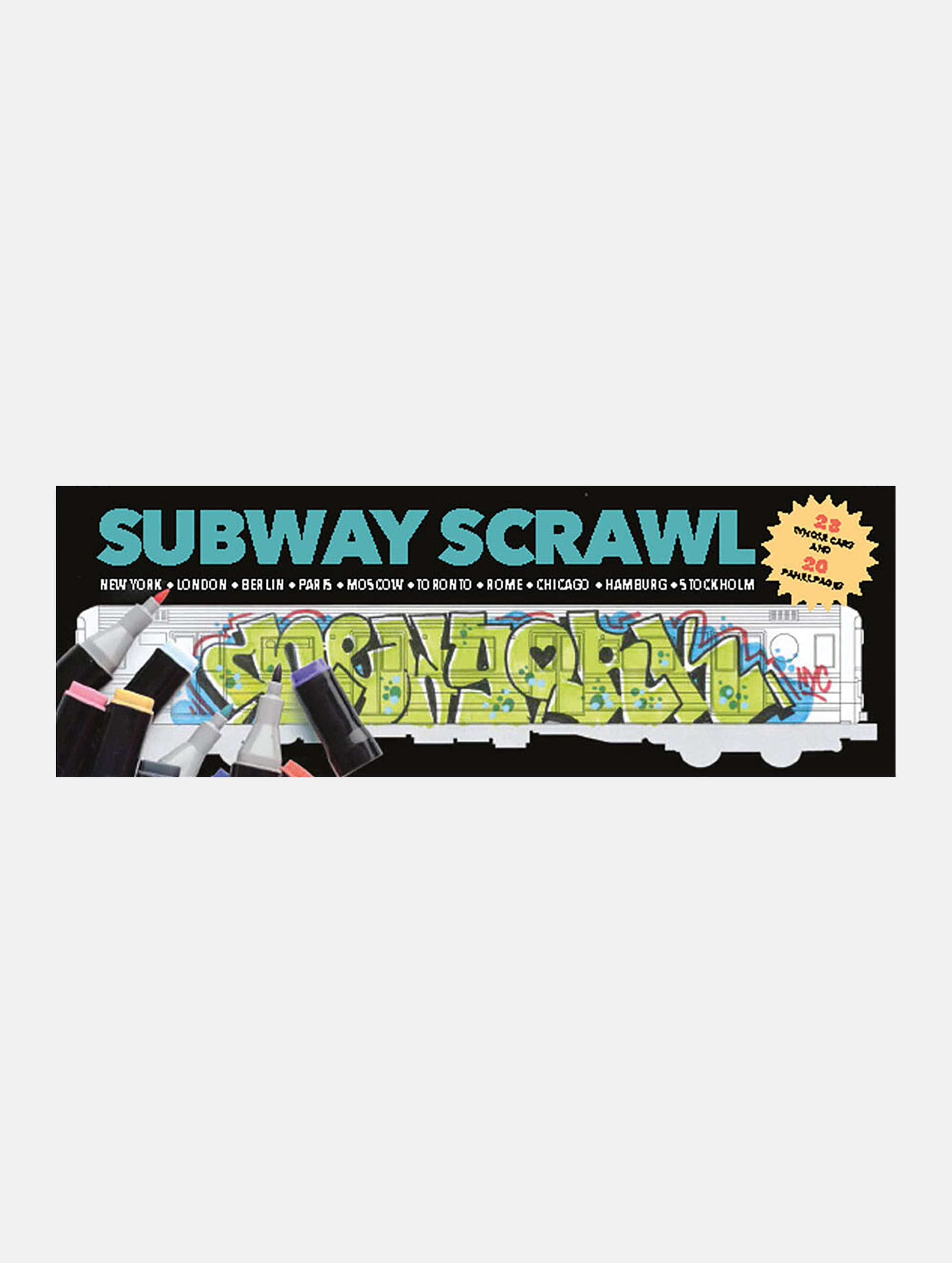 Urban Media Subway Scrawl Unisex, Maat ONE_SIZE