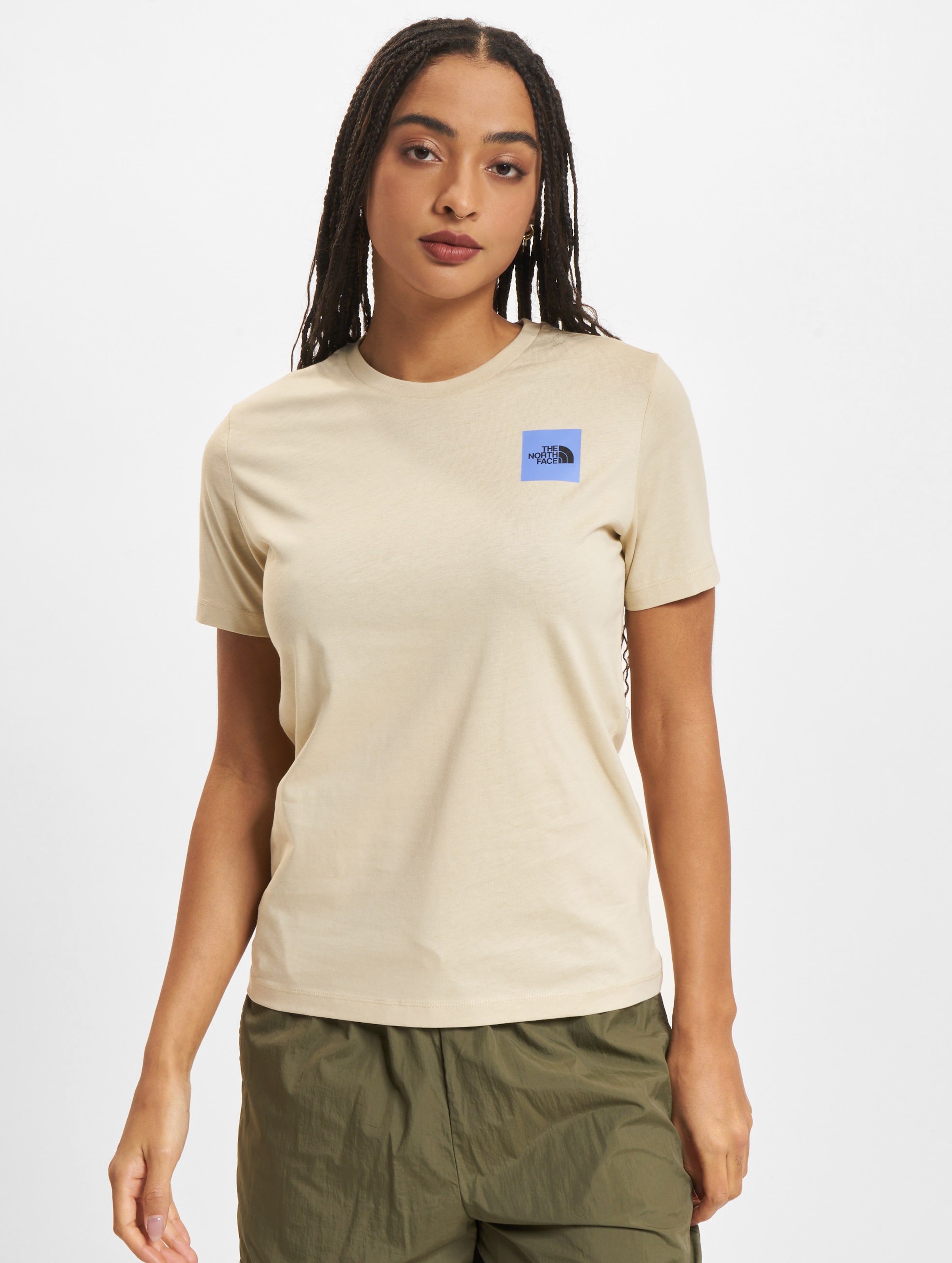 The North Face Coordinates T-Shirts Vrouwen op kleur beige, Maat M