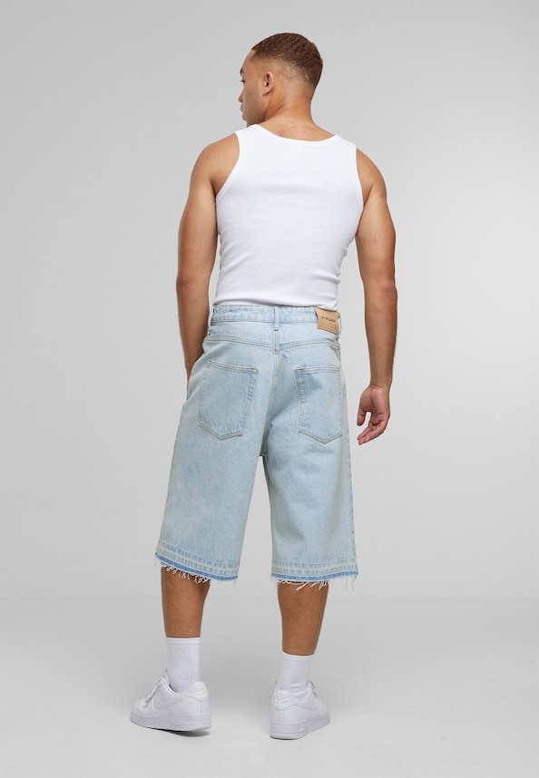 Joran Open Hem Baggy Shorts-4