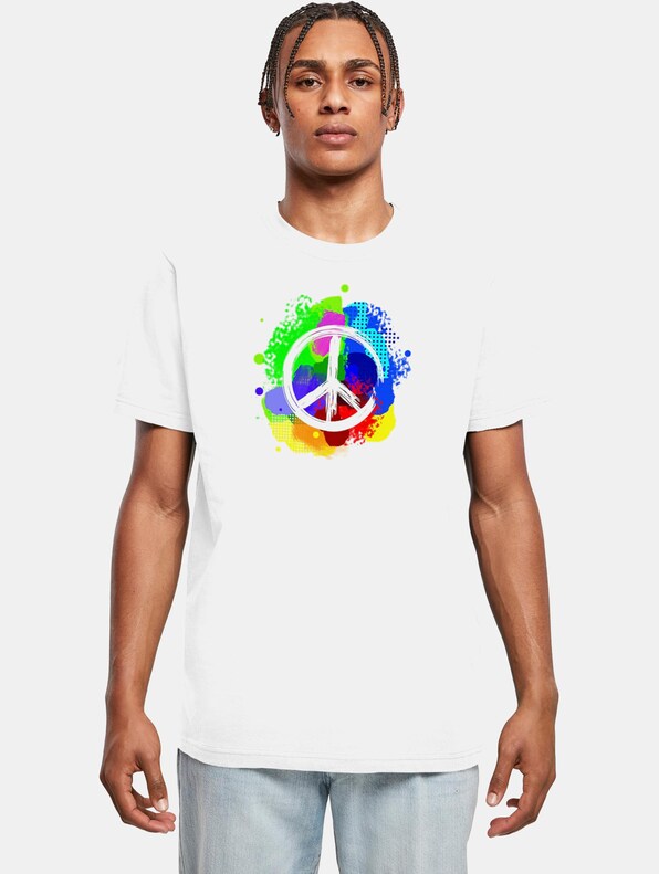 Peace - Graffiti  T-Shirt Round-0