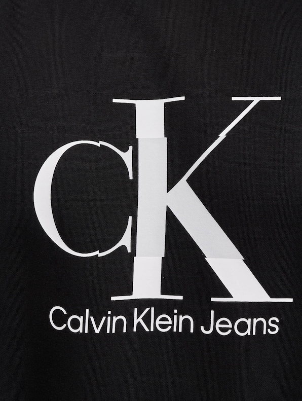 Calvin Klein Jeans Disrupted Monologo Crew Neck Sweater | DEFSHOP | 22932