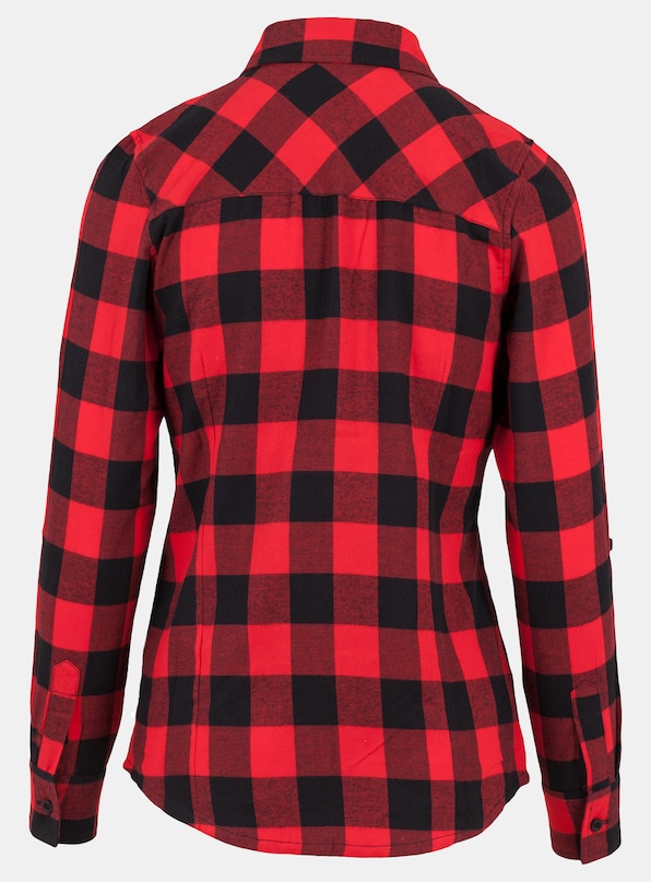Ladies Turnup Checked Flanell-8