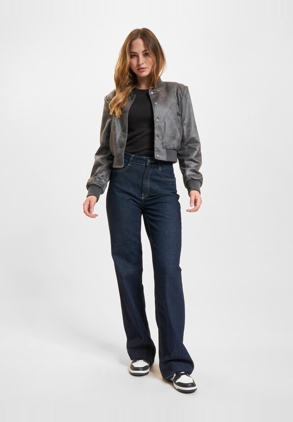 Paris Faux Suede Bomber-5