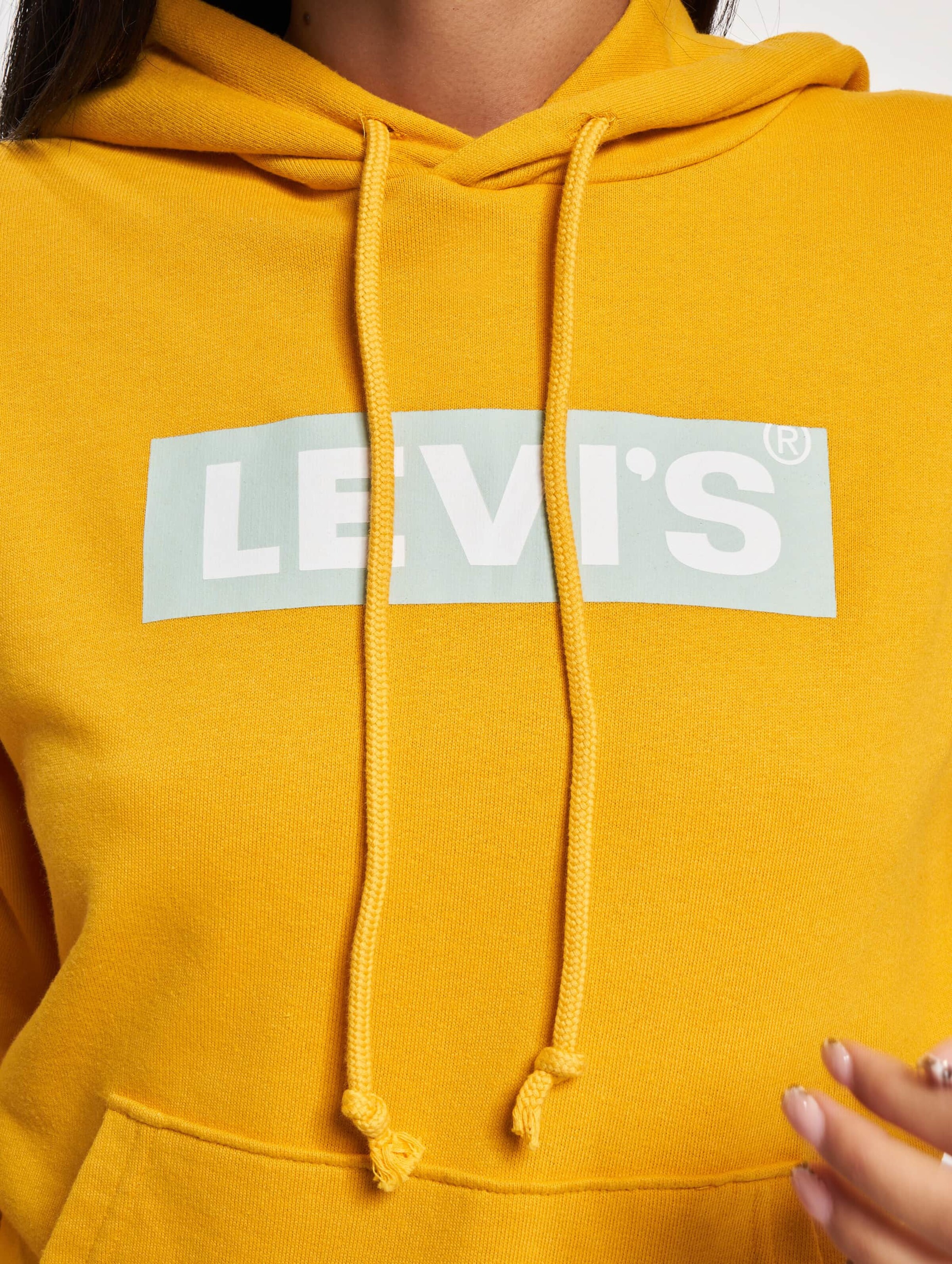 Levis gul store hoodie