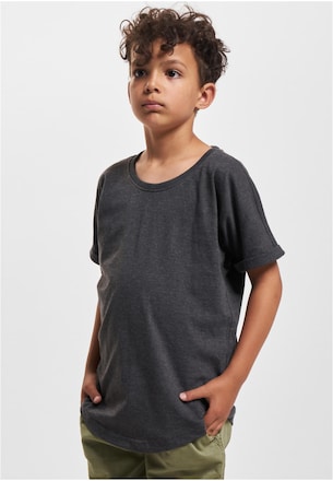 Urban Classics Boys Long Shaped Turnup T-Shirt