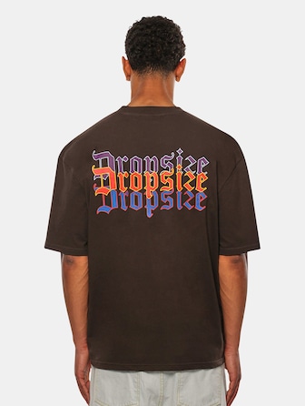 Dropsize Heavy Oversize Triple Logo T-Shirts