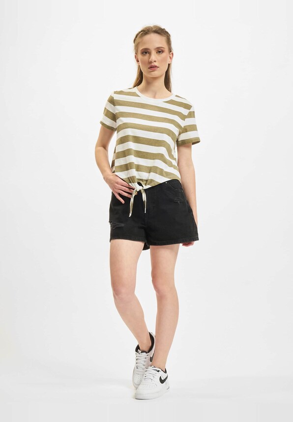 May Cropped Knot Stripe-3
