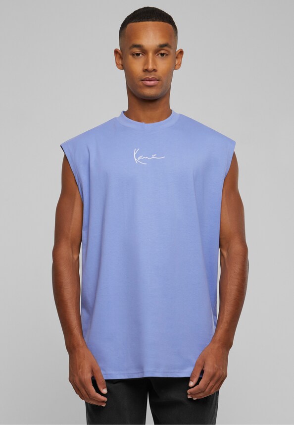 KM-ST011-080-11 Karl Kani Small Signature Essential Sleeveless Tee-0