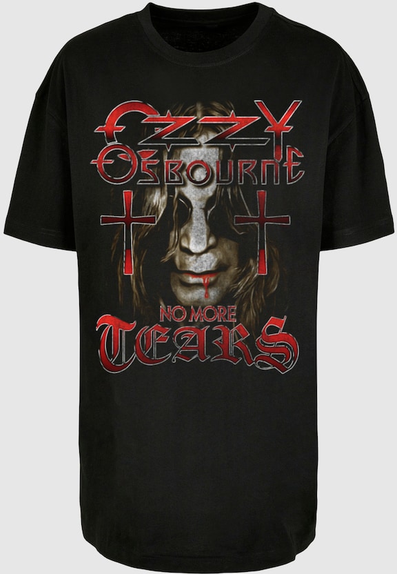 Ladies Ozzy Osbourne - No More Tears Oversized Boyfriend Tee-4