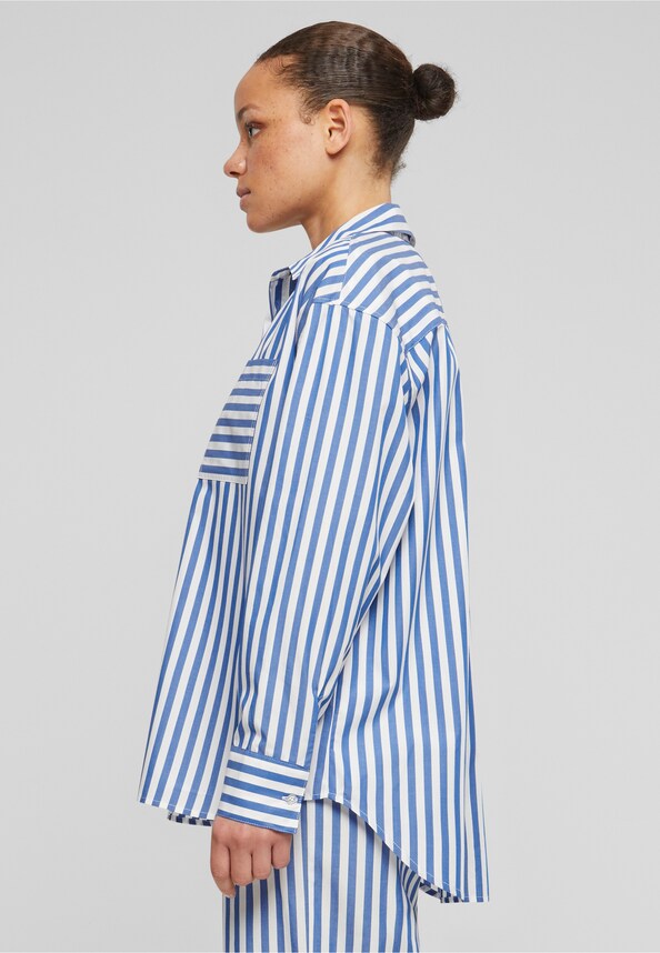 Ladies Striped Relaxed Shirt-2