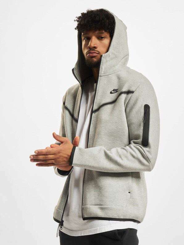 Nike Tech Fleece OG Grey - DK GREY HEATHER/BLACK