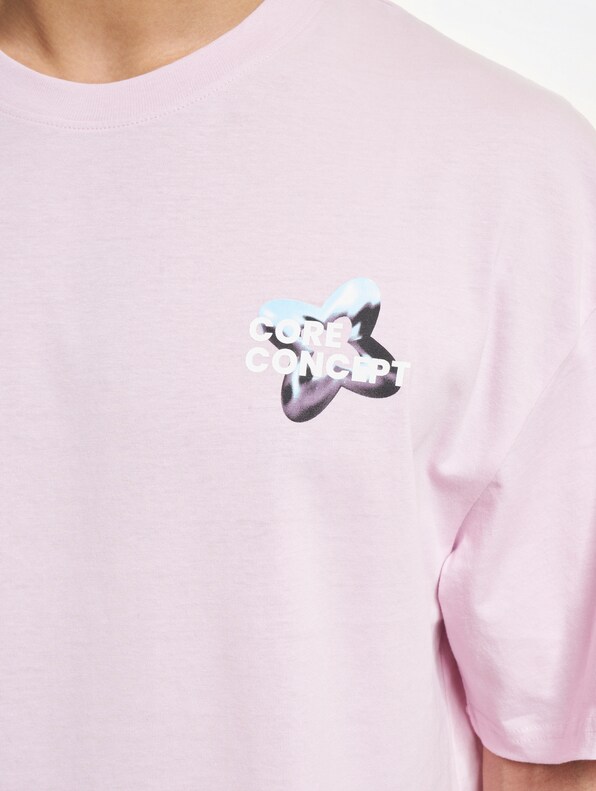 Flower Text Crew Neck-3