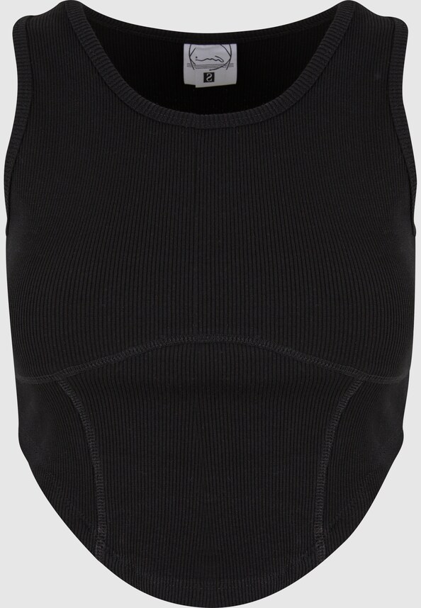 KW241-001-1 Karl Kani KK Og Corset Rib Top-3