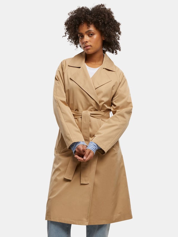 Urban Classics Ladies Trenchcoat-0