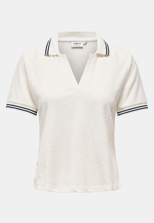 ONLVICKY S/S TERRY V-NECK