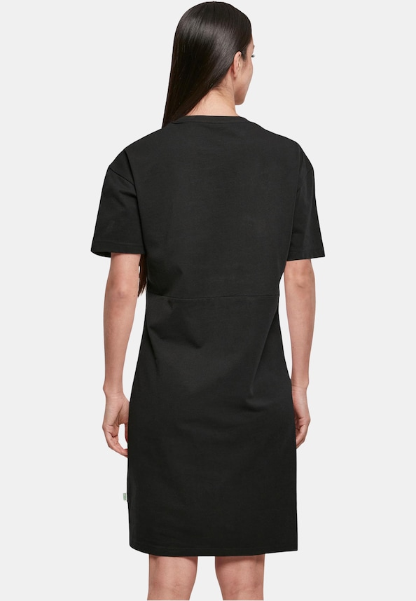 Ladies Summer - Retro Oversized Slit Dress-1