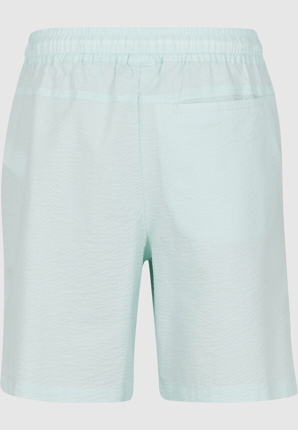 Basic Seersucker Shorts-5