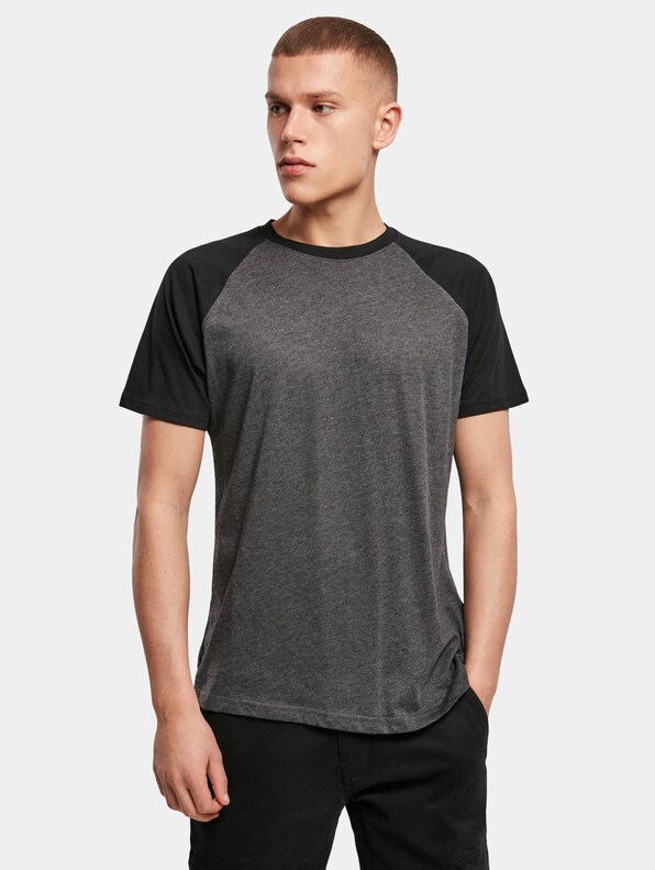 Raglan Contrast Tee-0