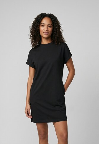 Ladies Essentials Cotton Cut On Sleeve Tee Dress 2-Pack