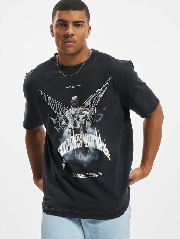 Higher Than Heaven V.1 Acid Washed Heavy Oversize-0