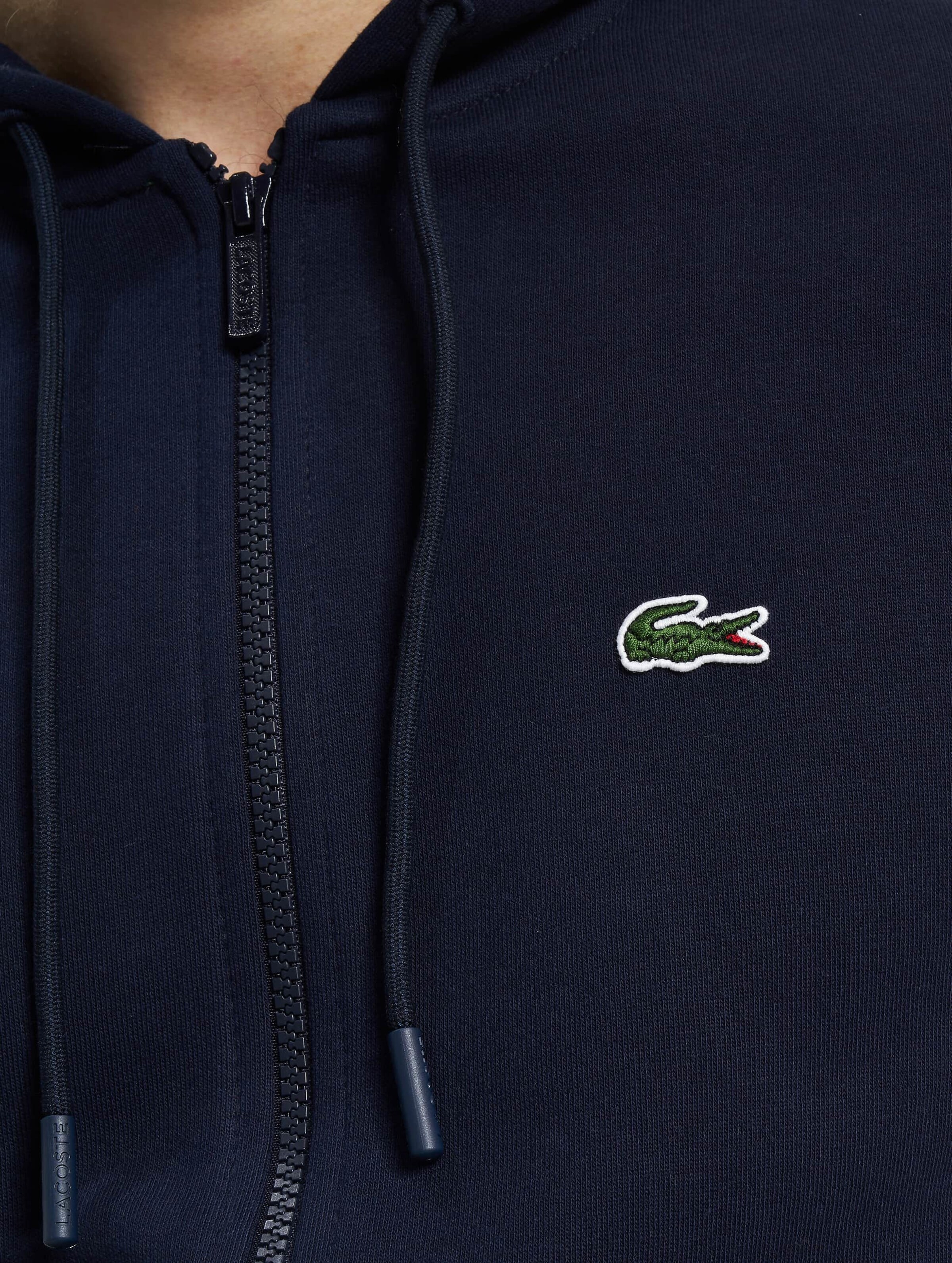 Lacoste full zip on sale hoodie