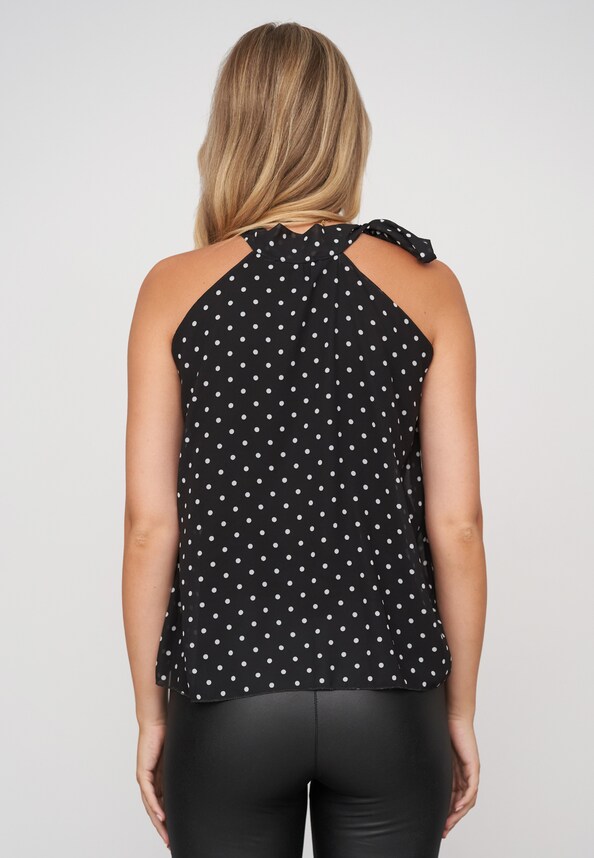 Chiffon Choker Top-1