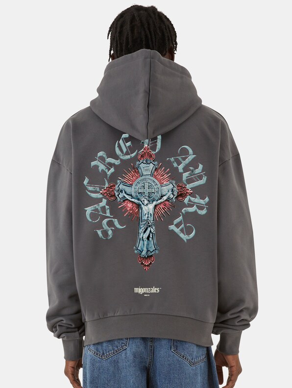 MJ Gonzales CROSS heavy oversized Hoodies-1