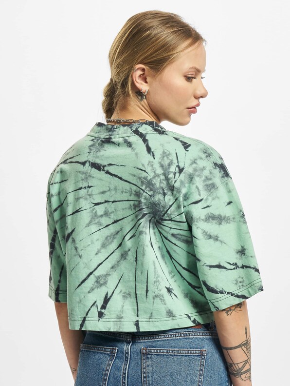 Ladies Oversized Cropped Tie Dye-1