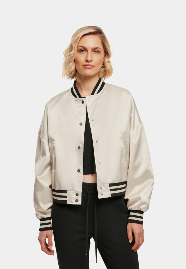 Ladies Short Oversized Satin-4