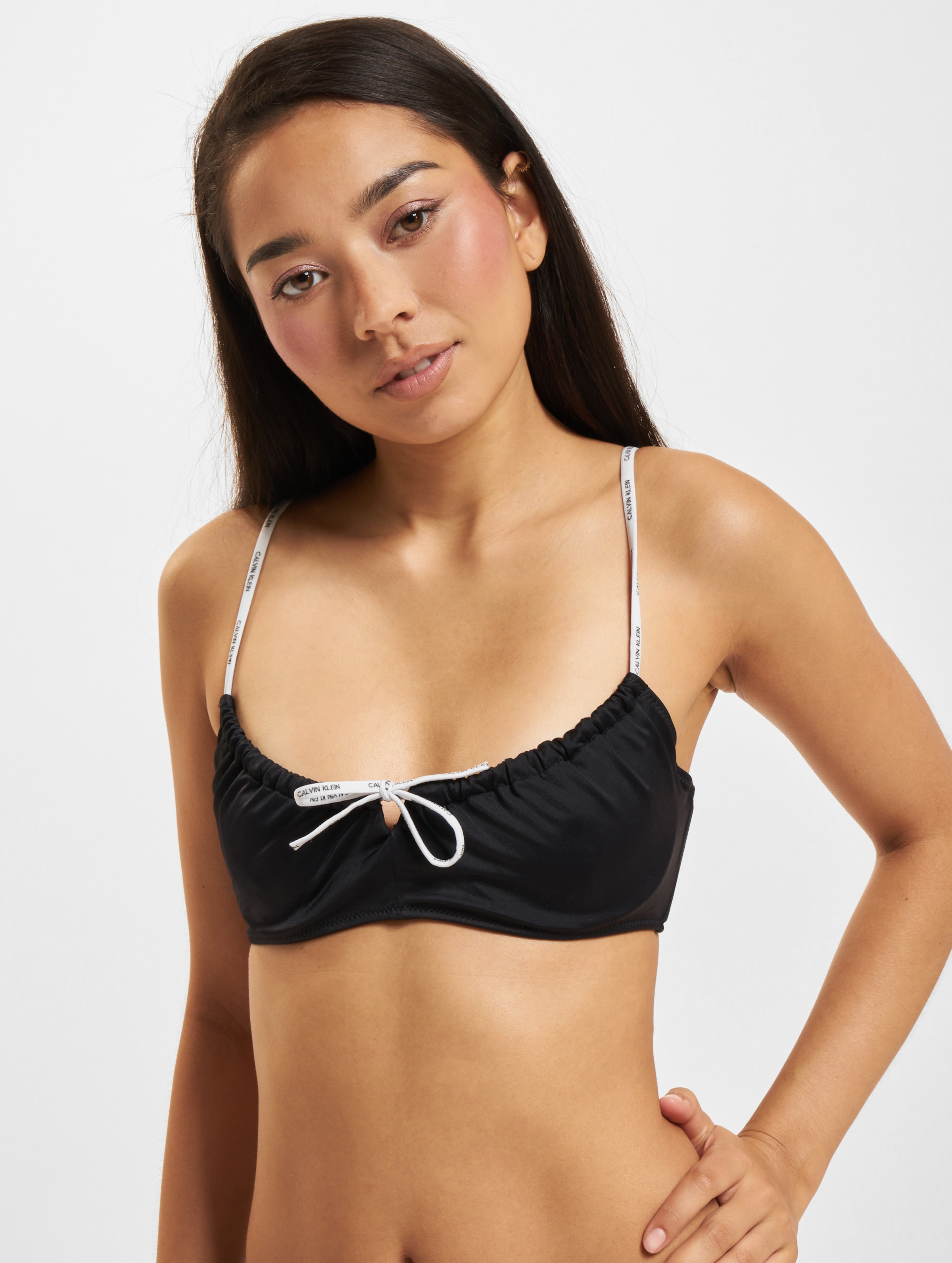 Calvin Klein Underwear Bralette Bikini Oberteil Frauen,Unisex op kleur zwart, Maat XS