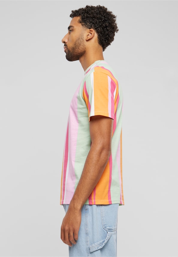 KW241-042-1 Karl Kani Small Signature Os Stripe Tee-2