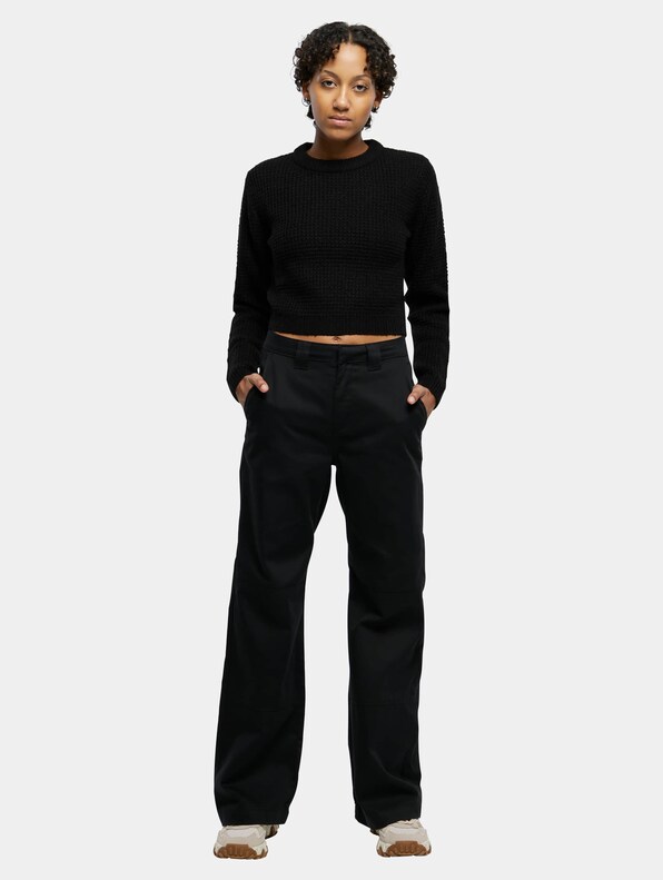 Ladies Short Waffle Sweater-3