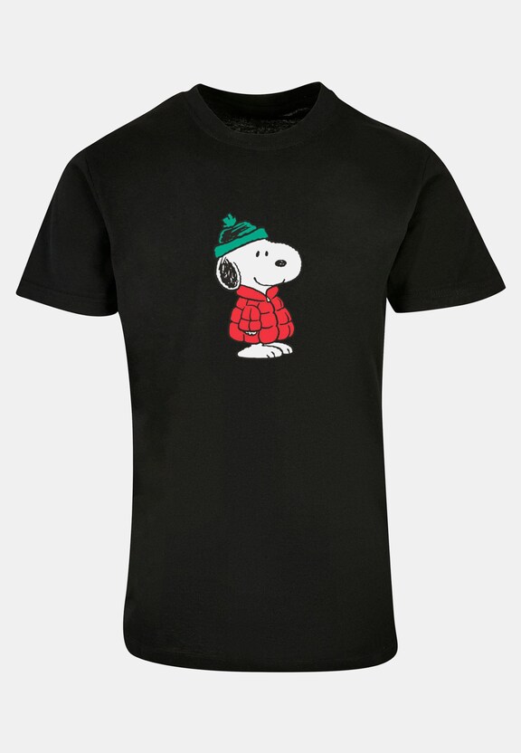 Peanuts Snoopy Dressed Up Basic Round Neck-2