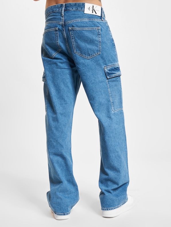 Calvin Klein Jeans 90's Cargo Loose Fit Jeans-1