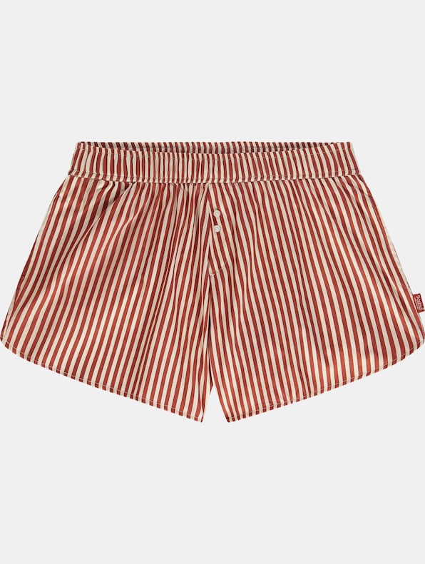 Lady Terracotta Striped-0