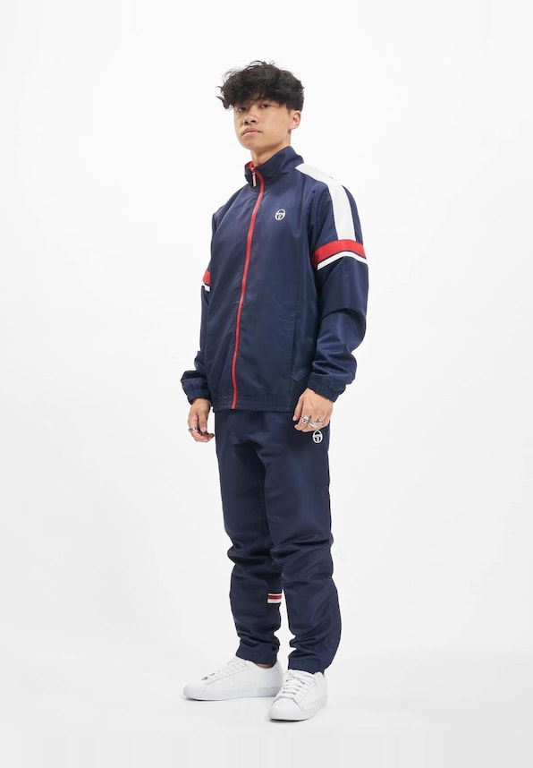 Sergio Tacchini Cryo Tracksuit Navy/Tango-8