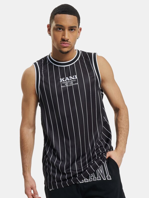Retro Pinstripes Basketball-0