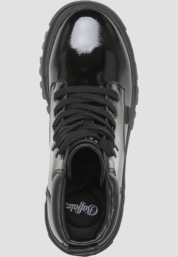 ASPHA LACE UP MID - VEGAN PATENT-2