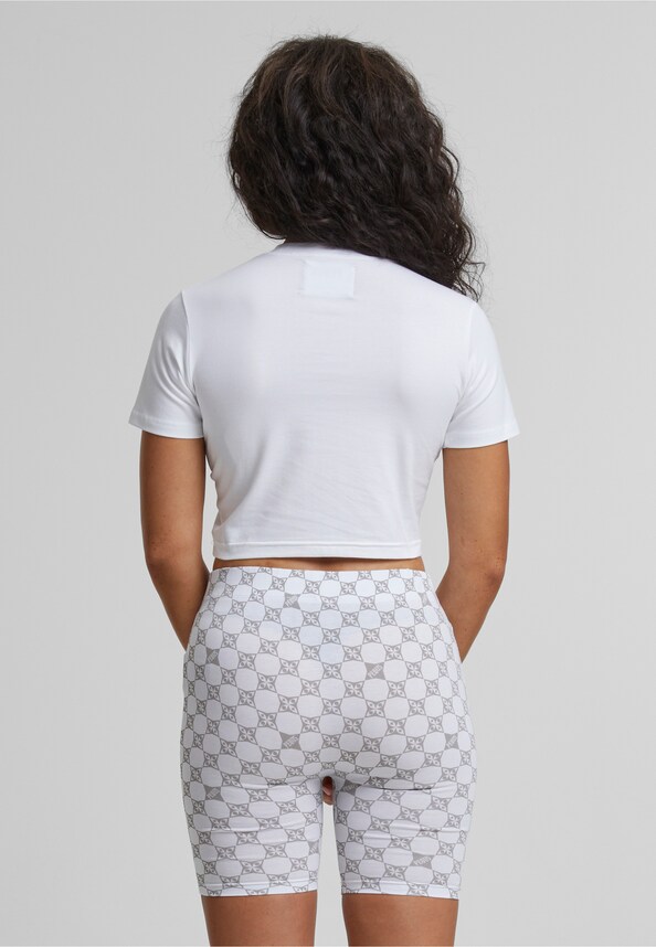 PEQUS Rhinestone Mythic Logo Top-1