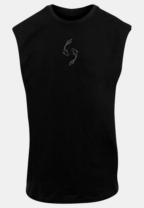 Spring -  Yin & Jang Fish Sleeveless-2