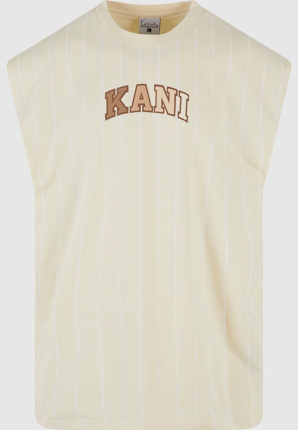 Small Serif Pinstripe Sleeveless -3