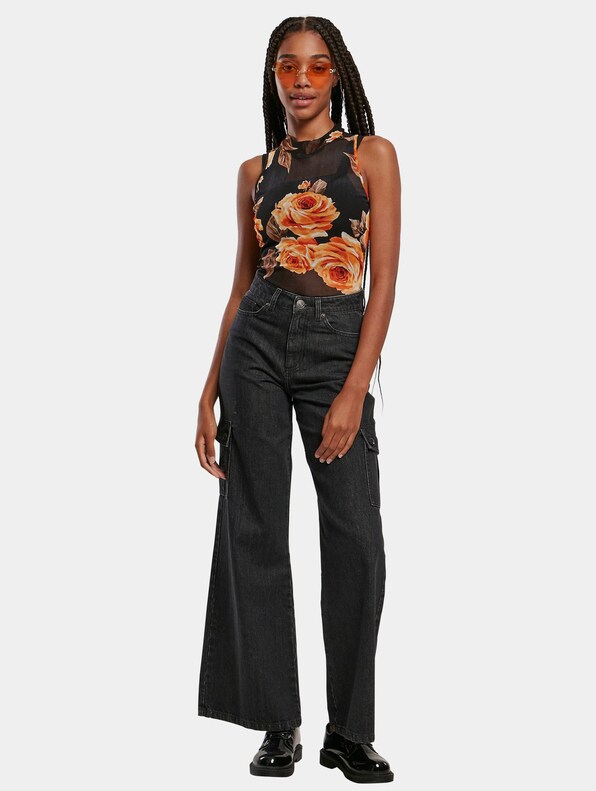 Ladies Sleeveless Mesh-4